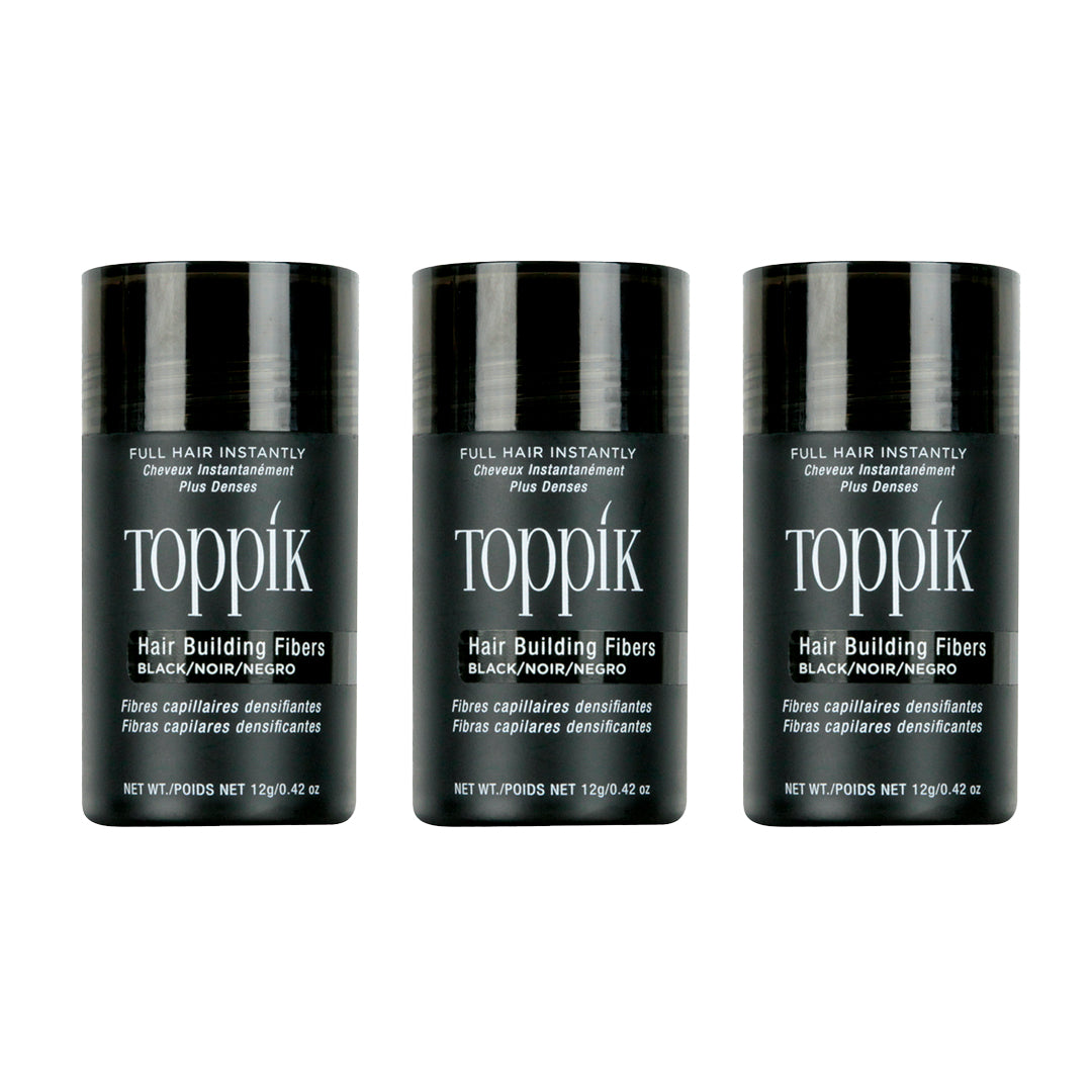 【黑色】Toppik 增髮纖維粉 Hair Building Fibers Black