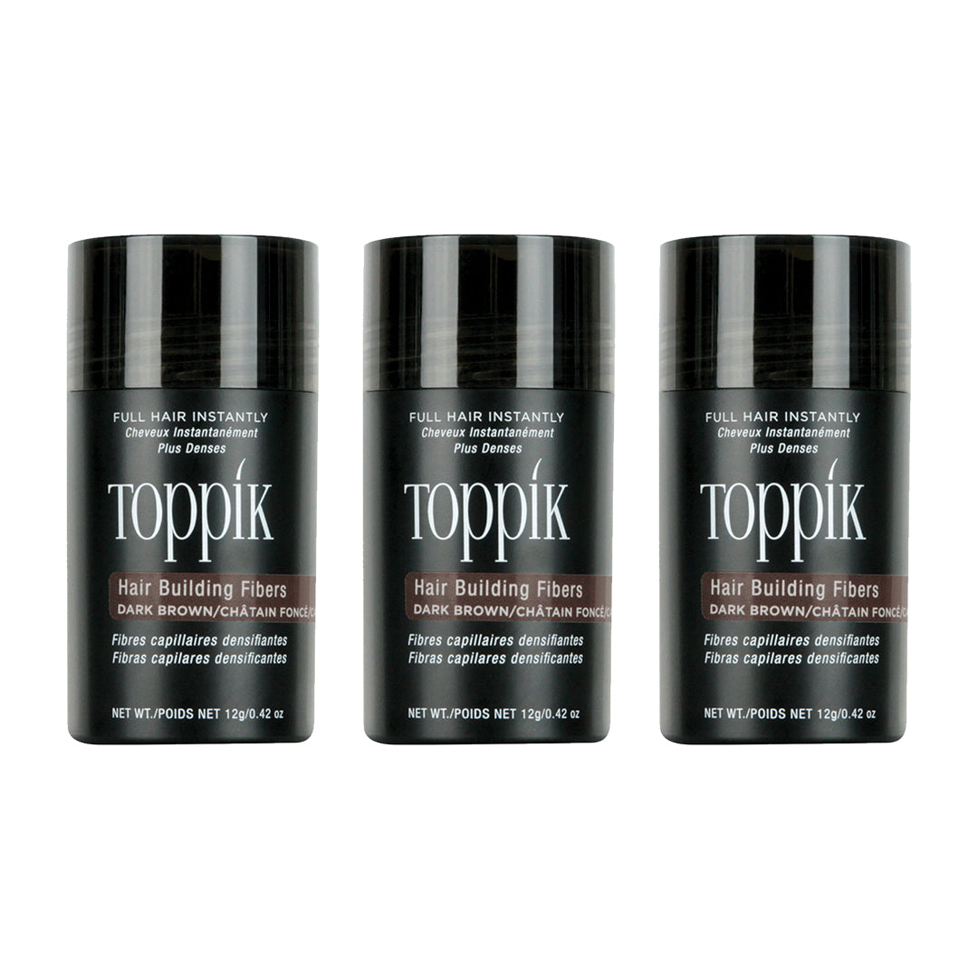 【深啡色】Toppik 增髮纖維粉 Hair Building Fibers Dark Brown