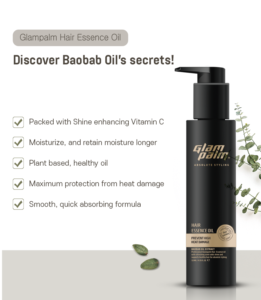 GlamPalm Hair Essence Oil 抗熱護髮油