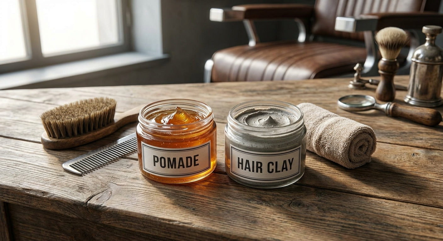 Pomade 與髮泥有什麼差別？男士選擇指南