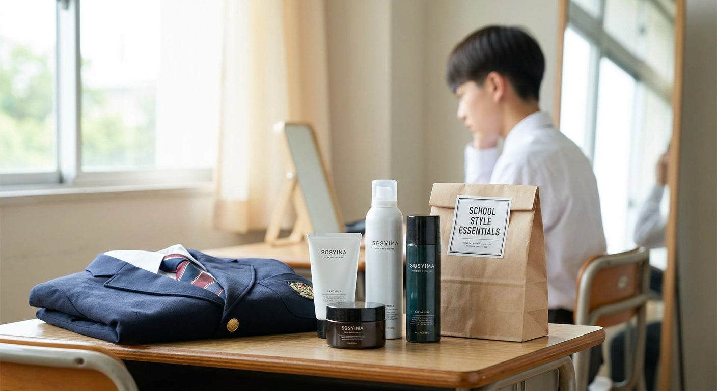 校服規定短髮型專用造型產品