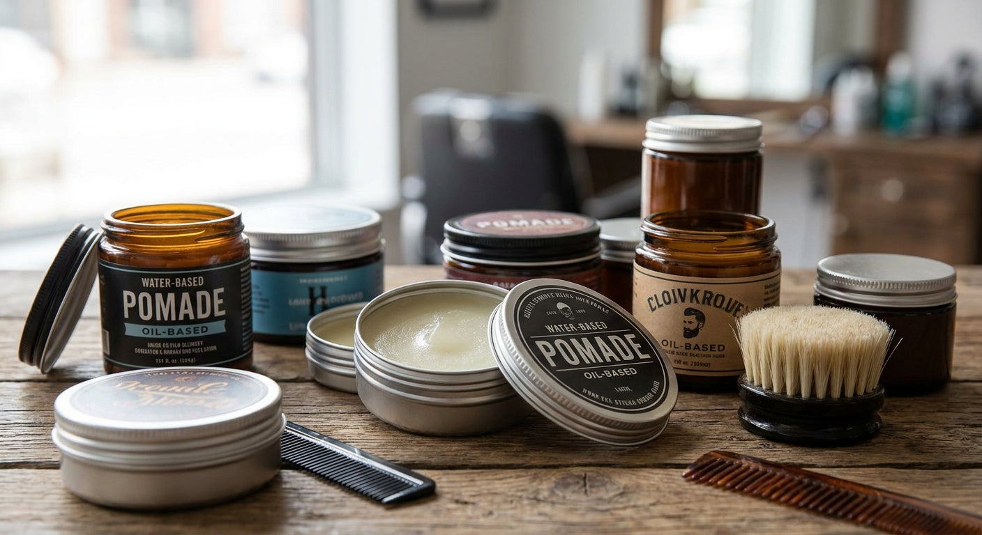 Pomade 哪一款好用？男士髮油選擇指南