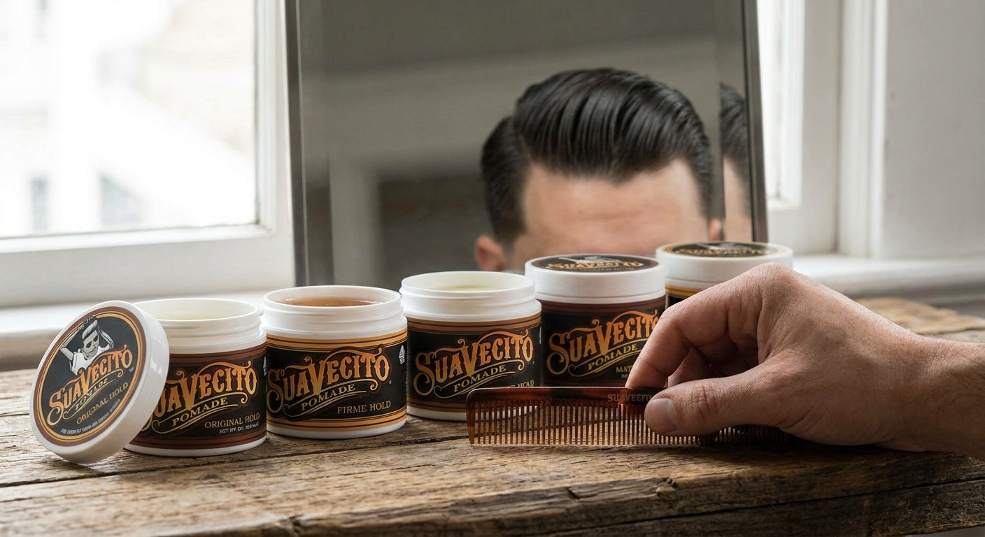 Suavecito Pomade邊隻啱你：男士油頭定型比較