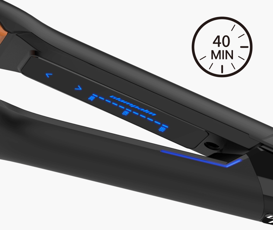 Glampalm GP501T MAX 1.5“ 觸控式專業造型夾 [平面｜板闊1.5寸 ｜有線]