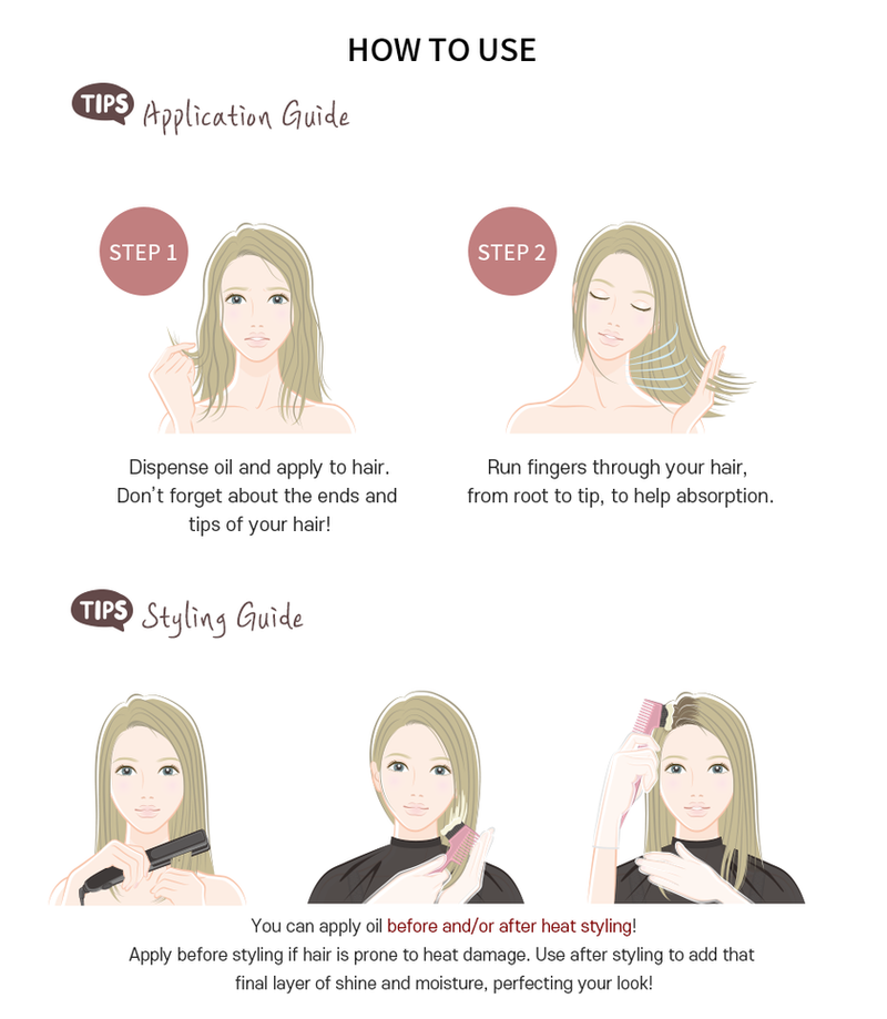 GlamPalm Hair Essence Oil 抗熱護髮油