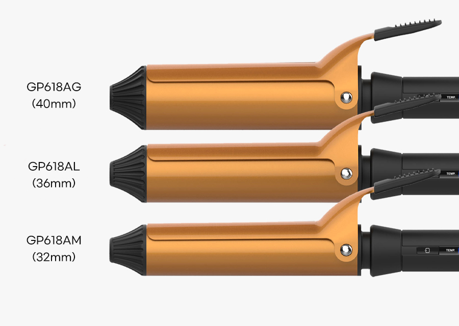 GlamPalm GP618AG Clip Curling Iron 1.6" 捲髮器 (40mm) [有線]