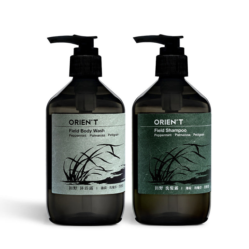 ORIEN'T Field Shampoo & Body Wash Bundle 田野洗髮水及沐浴露套裝