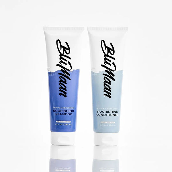 BluMaan Nourishing Shampoo & Conditioner 修護滋養洗護套裝